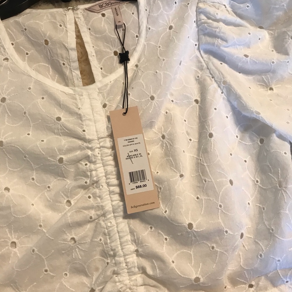 NWT BCBG Generation Crop Blouse - Picture 7 of 9